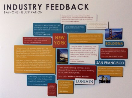 A selection of comments from industry from our various study trips this year