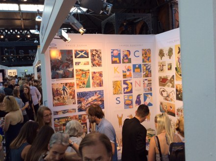 During the NB private view