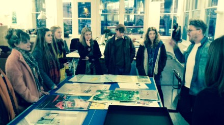 Students at Dutch Uncle Illustration Agency